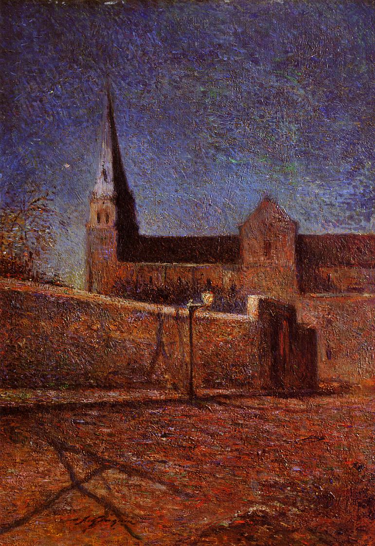 Vaugirard Church - Paul Gauguin Painting